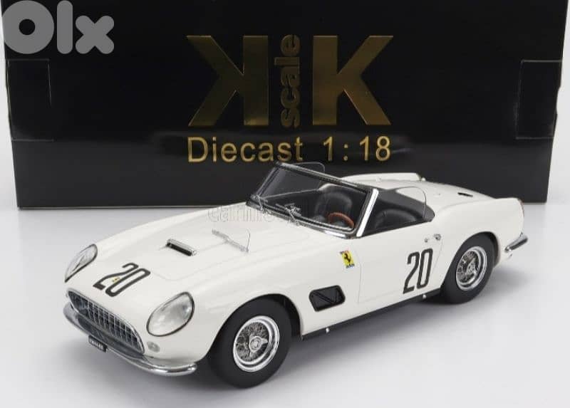 Ferrari 250 GT Spyder Le Mans 24h 1960) diecast car model 1;18 0