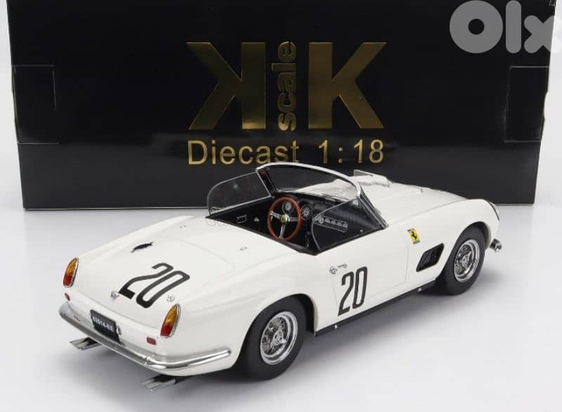 Ferrari 250 GT Spyder Le Mans 24h 1960) diecast car model 1;18 4