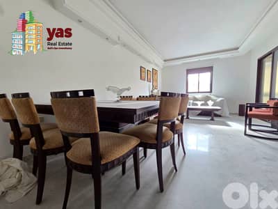 Ballouneh 150m2 | Furnished | Decorated Flat | Private Street | TO