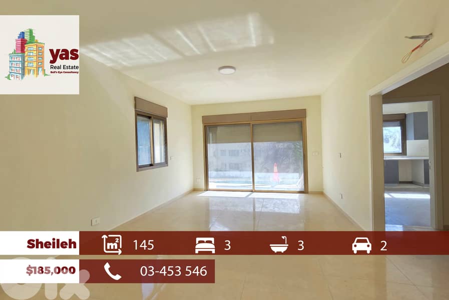 Sheileh 145m2 | Brand New | Open View | High End Flat | TO 0