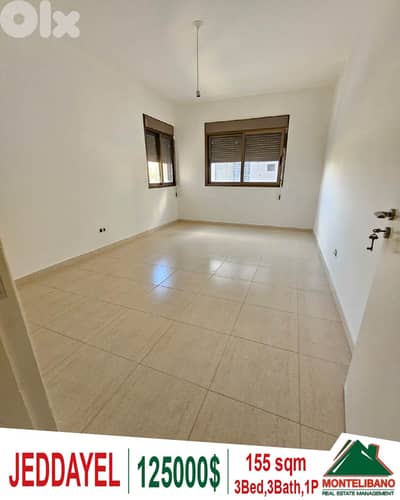155 sqm Apartment For Sale in Jeddayel جدَايل