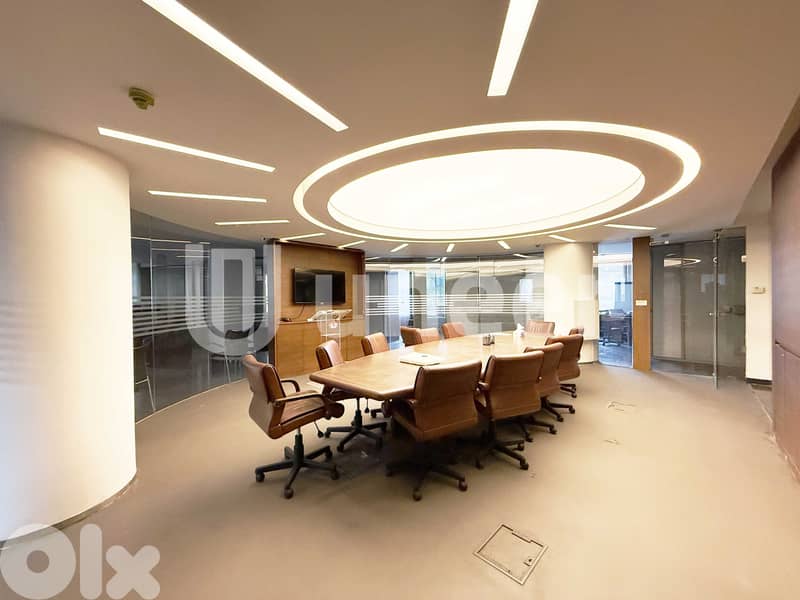 Furnished Office for rent in Achrafieh 500 sqm + terrace 0