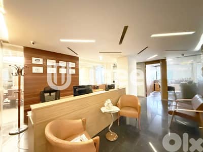 Furnished Office for rent in Achrafieh 500 sqm + terrace