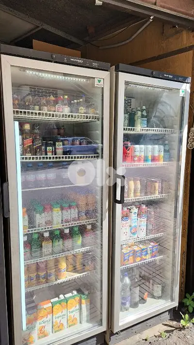 1 vresso full glass fridges