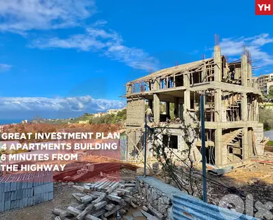 Under Construction Building for Sale in Hosrayel/حصرايل ! REF#YH133330