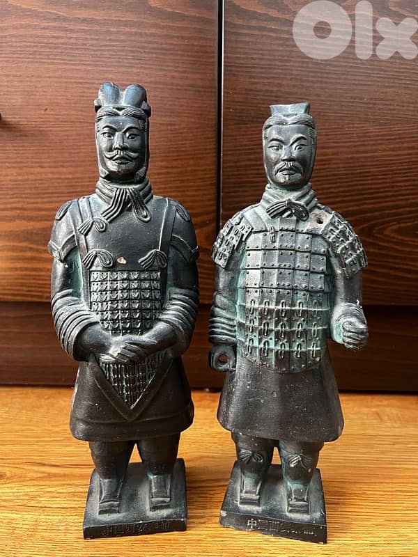 Chinese Asian Statue Collection — Set of 3 | Decorative Figurines 1
