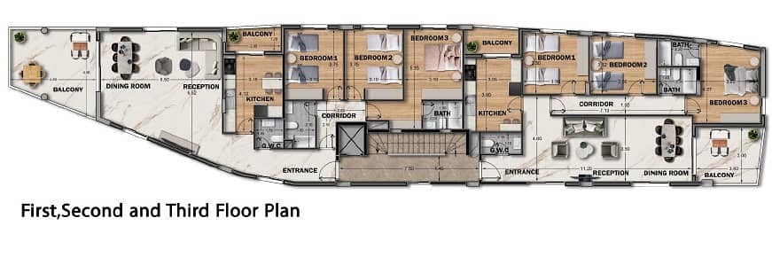 Brand New Under Construction Apartment for Sale in Douar شقة للبيع