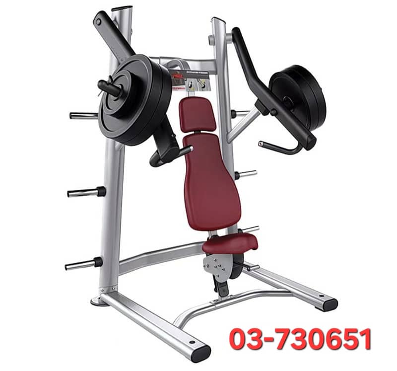 Incline chest press 0