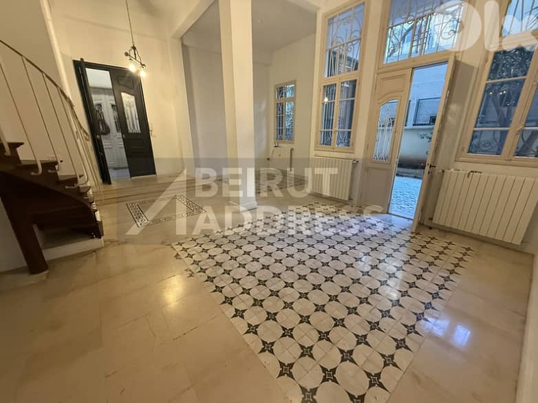 Achrafieh House of Character with Garden in Prime Area 0