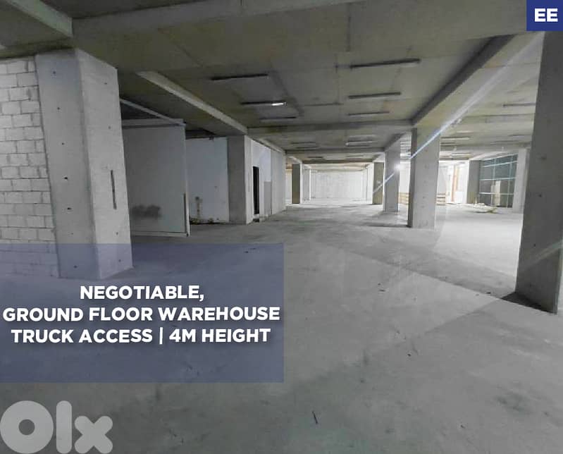 Truck Access, 4m Height, prime area, Roumieh/رومية REF#EE133339 0