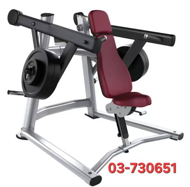 Plate Loaded Shoulder Press machine 0