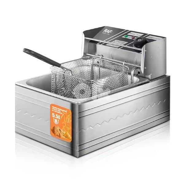 deep fryer electric RAF stainless (home use) 0