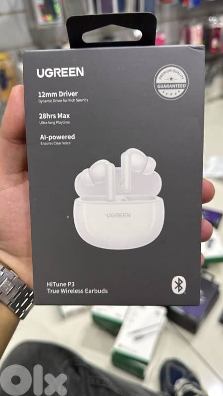 Ugreen Hitune p3 wireless earbuds white 0