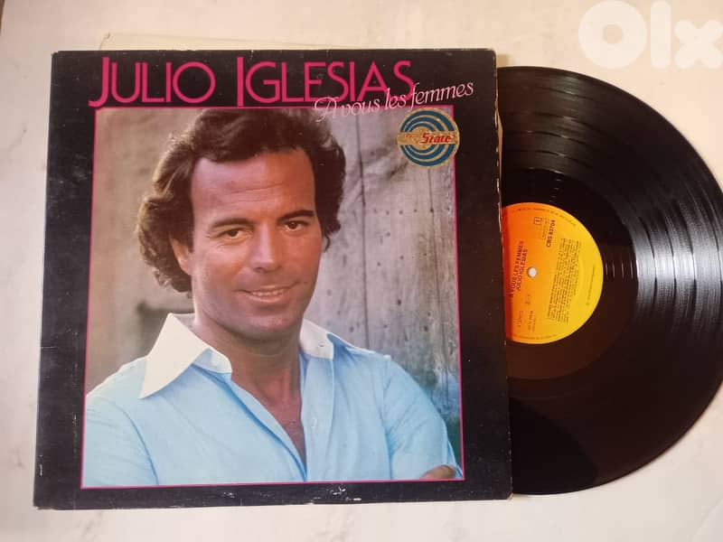 Julio Iglesias – A Vous Les Femmes vinyl album 0