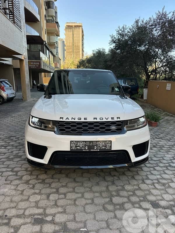 Range Rover Sport V6 HSE 2019 white on black (clean carfax) 0