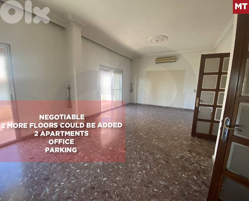 2 apartments, Office, Parking, Akbe-Zgharta/عقبه REF#MT133367 0