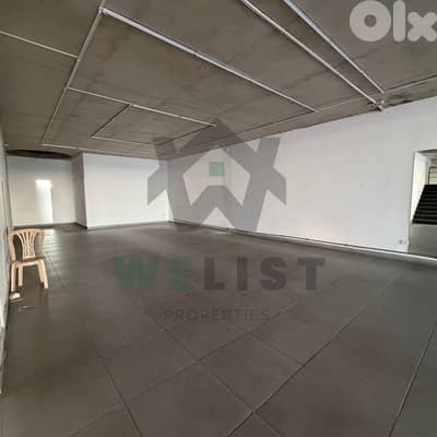 Showroom for rent in Zouk Mosbeh صالة عرض للإيجار في منطقة زوق مصبح