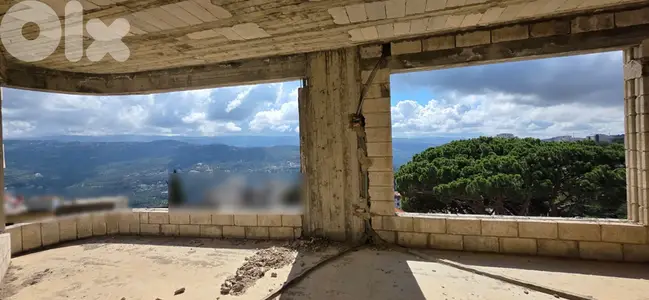 BUILDING CORE AND SHELL IN BROUMANA PRIME 4 FLOORS, (BR-383)