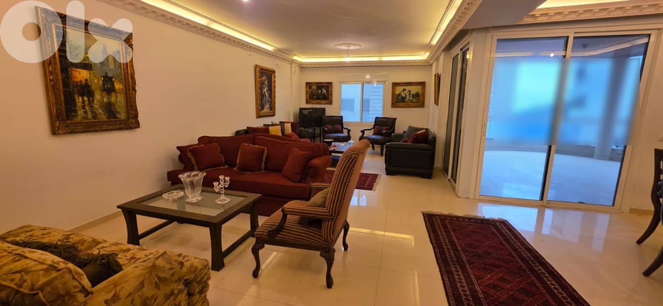 4 BEDS APARTMENT IN BROUMANA WITH TERRACE, (BR-384) 0