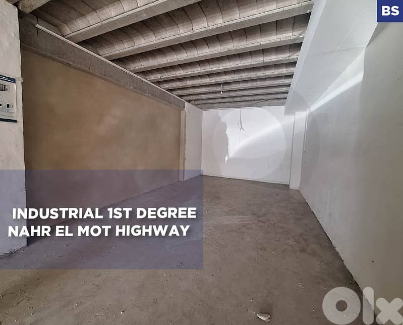 Commercial Shop for rent in nahr el Mot REF#BS126154 0