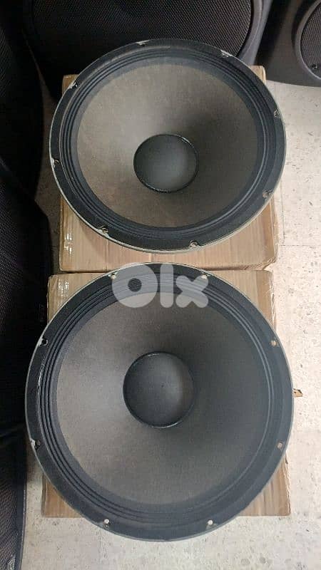 2 woofer 15" peavey black widow usa 0