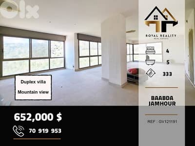 duplex apartments for sale in jamhour baabda شقق للبيع في جمهور بعبدا duplex apartments for sale in jamhour baabda شقق للبيع في جمهور بعبدا