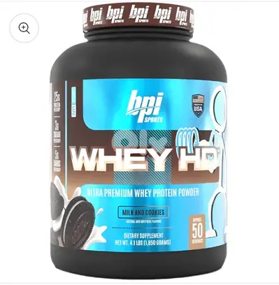 Bpi whey protein 50 servings many flavor