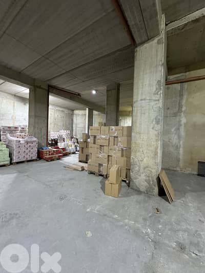 Warehouse for Rent in Mazraat Yachouh