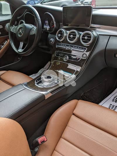 Mercedes C300 Coupe 4-Matic 2017 /Pearl white on basketball 84,000 mls