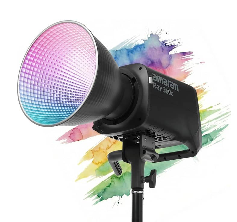 Amaran Ray 360c RGB LED Monolight 0