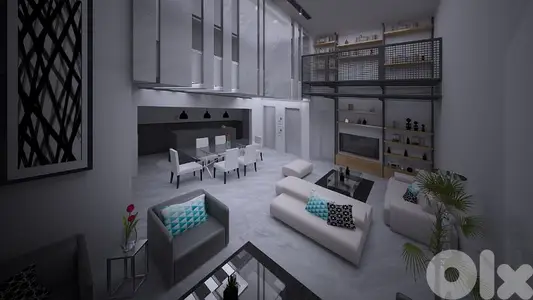 Fully Furnished Duplex Loft in Mar Mkhayel for sale