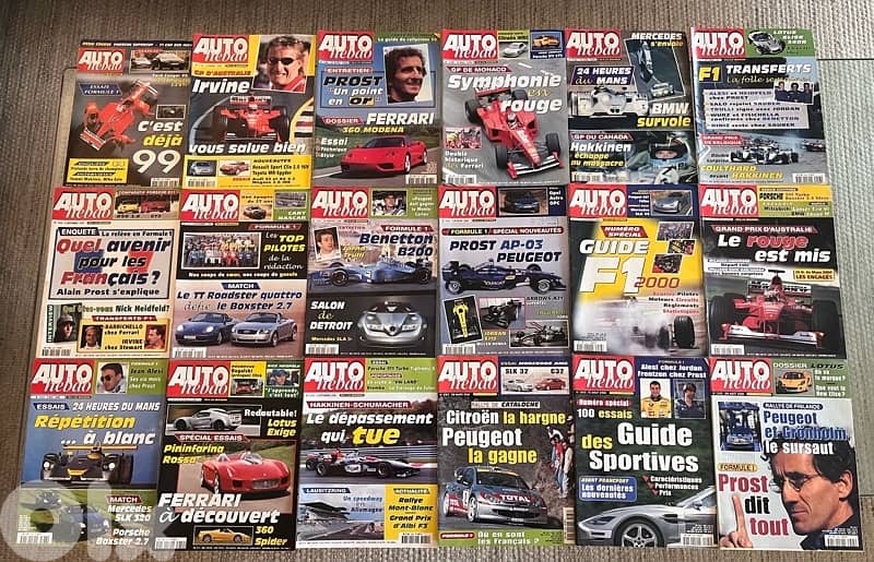 Auto Hebdo. lot de 54 Magazines 0