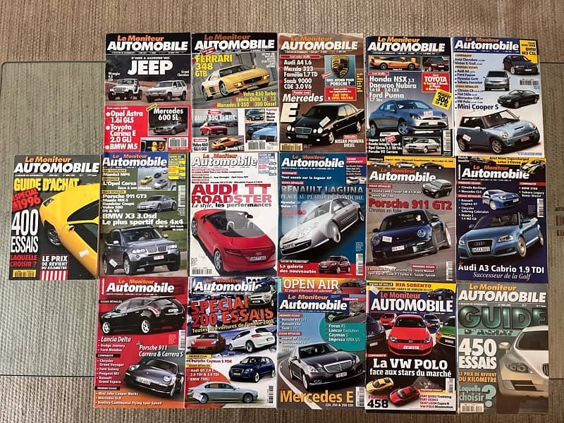Le Moniteur Automobile 16 revues 0