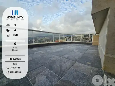 duplex for sale in Elissar, Metn