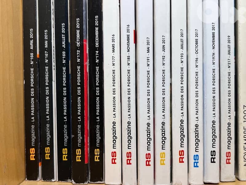 RS magazine Porsche Cars lot de 64 3