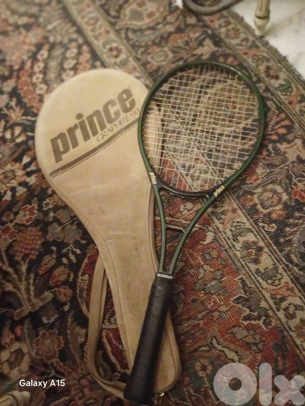 Prince graphite 90 (vintage) with cover  for sale 2