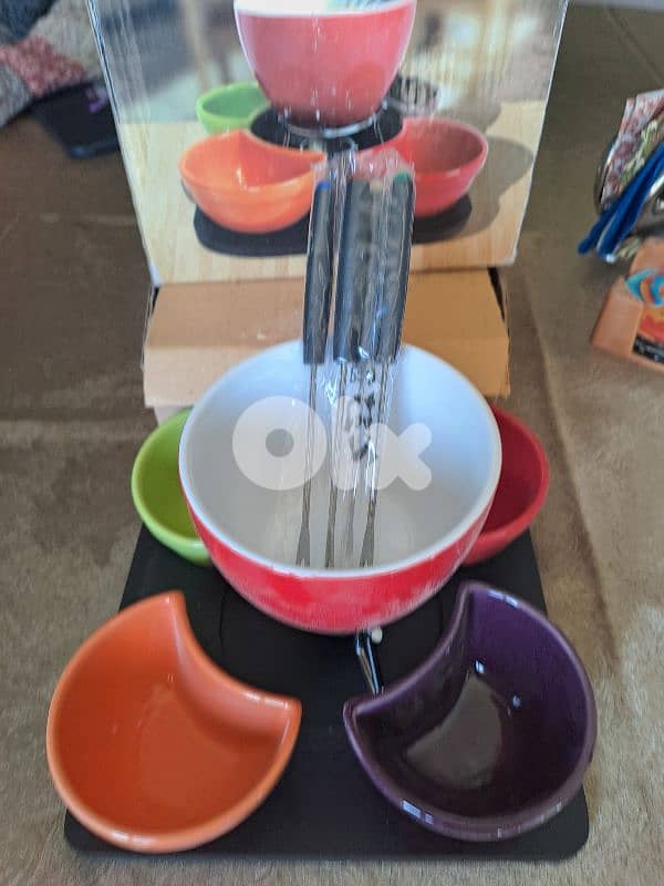 11 pieces Fondue sets , still new 0