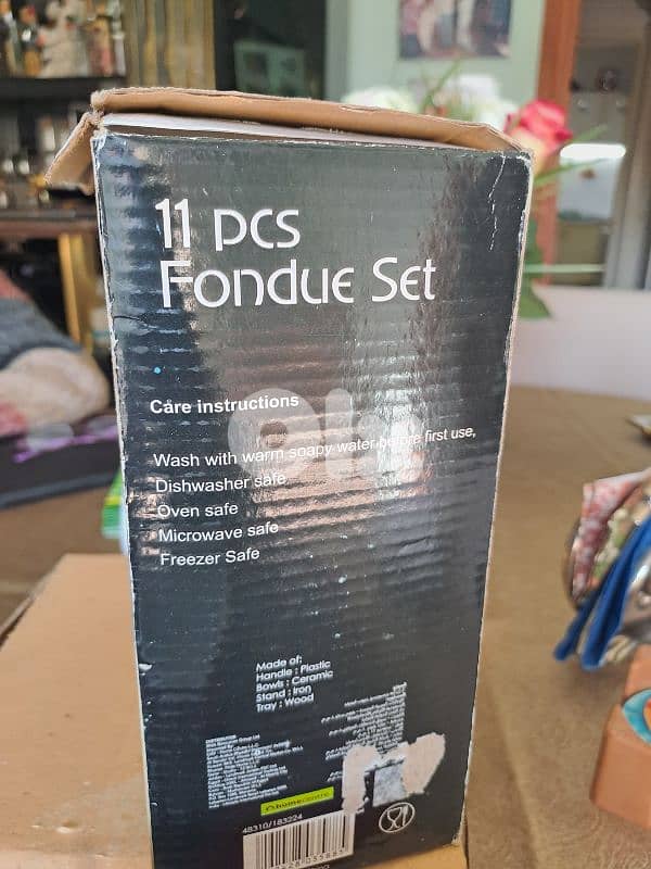 11 pieces Fondue sets , still new 2
