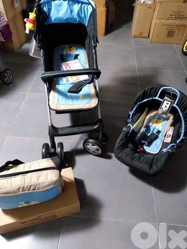 New Hauck German brand stroller set 1