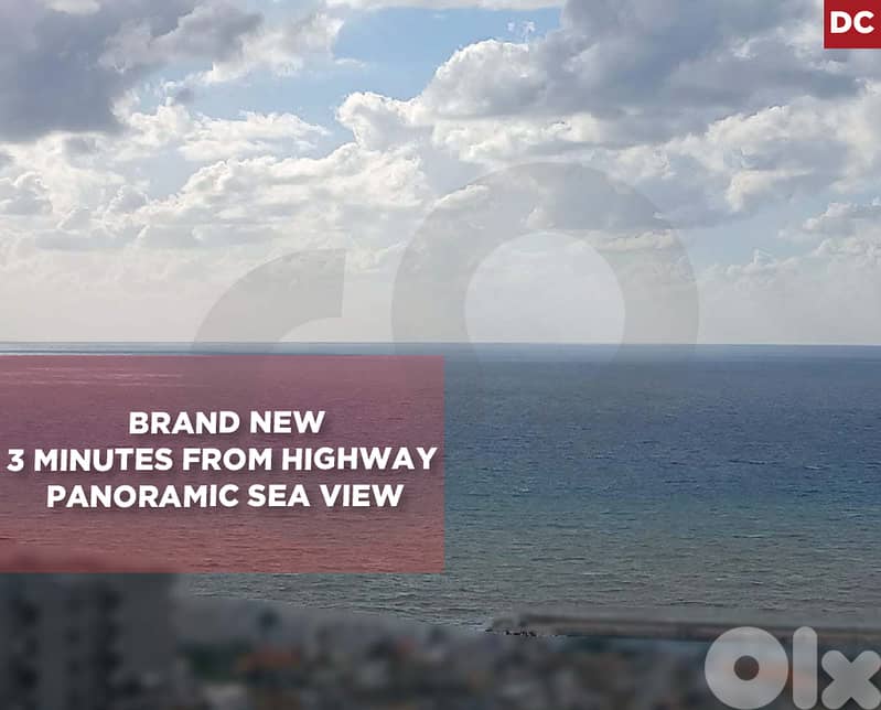 sea view, 2 underground parking, balcony, Fidar/فيدار REF#DC133420 0