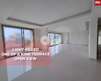 Spacious & Bright, open view, terrace, Mansourieh/منصورية REF#PH133431