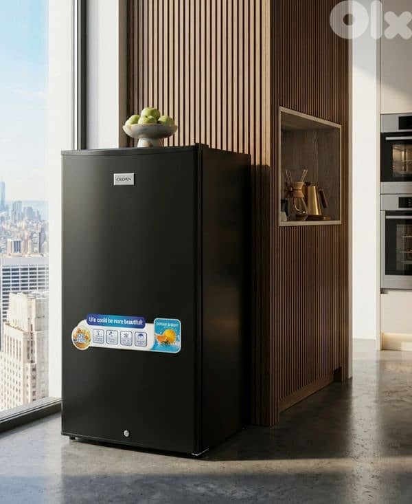 refrigerator mini fridge 5 feet 82x45cm براد 0
