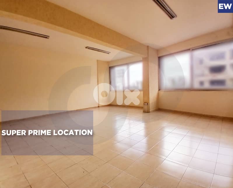 OFFICE/Zouk Mosbeh/ذوق مصبح/SUPER PRIME LOCATION ! REF#EW133442 ! 0