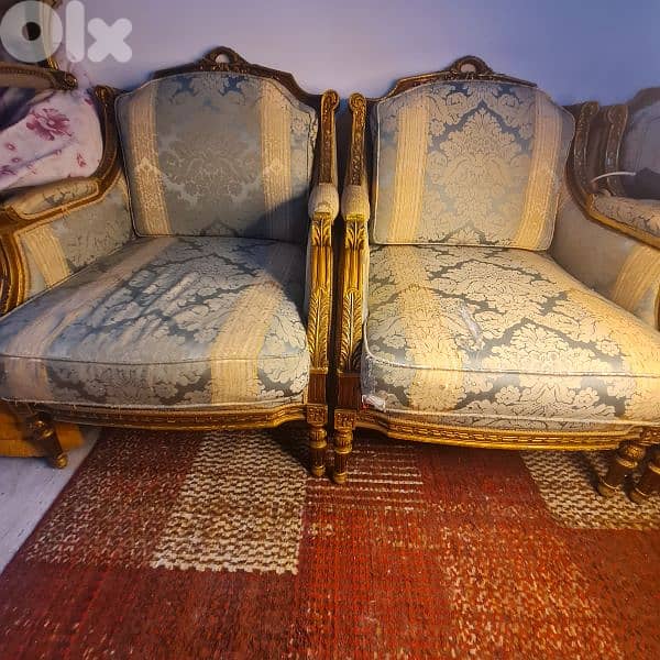 Classic Gold Sofa 2