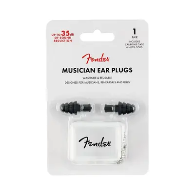 Fender Musician Series Black Ear Plugs