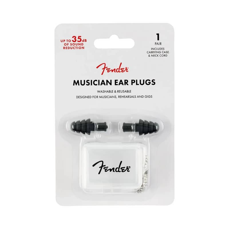 Fender Musician Series Black Ear Plugs 0
