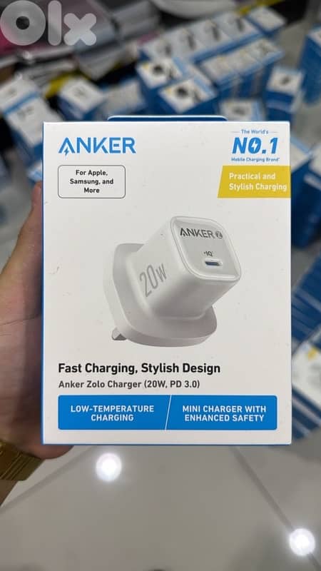 Anker zolo usb-c 20w 3pin white 0