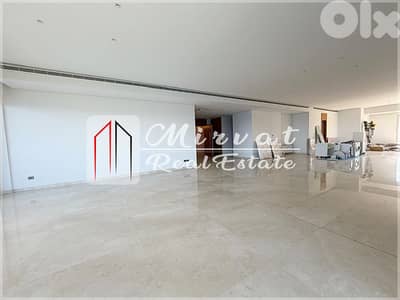 700 SQM |Brand New High-End Apartment |Open Sea View |Ain El Mreisseh