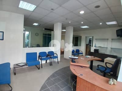 L20563 - Semi-Furnished Office With Warehouse For Rent in Jdeideh