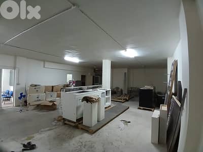 L20563 - Semi-Furnished Office With Warehouse For Rent in Jdeideh